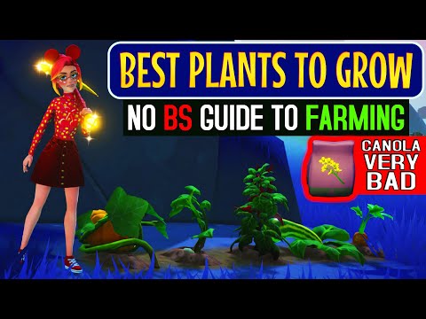 DISNEY Dreamlight Valley Farming Guide! Most Effective Plants to Farm. HUGE RESEARCH + Spreadsheet.