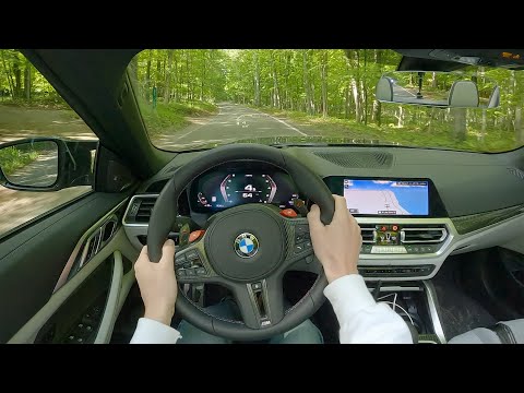 2022 BMW M4 Competition Convertible - POV Scenic Drive (Tunnel of Trees, M-119, Harbor Springs, MI)