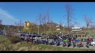 preview picture of video 'Motocyklowa Marzanna 2014 Bidziny Sandomierz - Otwarcie Sezonu Motocyklowego [full HD]'