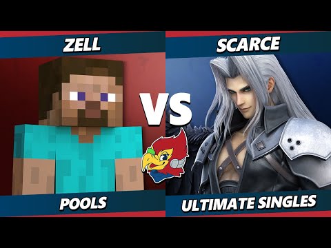 Sweet Spot 9 - Zell (Steve) Vs. Scarce (Sephiroth) Smash Ultimate - SSBU
