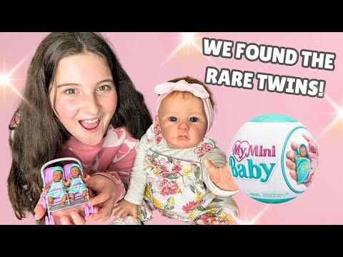 MINI SILICONE BABY UNBOXING -  My Mini Baby Series 2