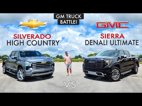 TRUCK SHOWDOWN! -- 2024 Chevy Silverado vs. GMC Sierra: Comparison