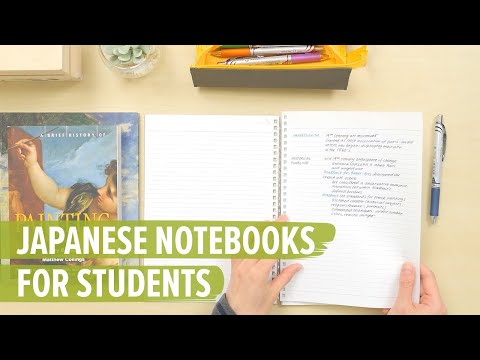 Unique Japanese Notebooks for Students