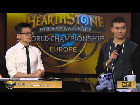 Hearthstone EU Regionals - Day #1 - Interview Lowelo
