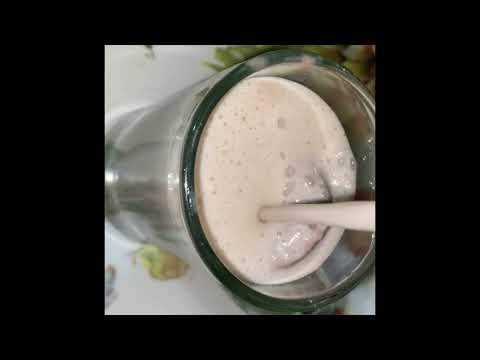 Vanilla Chocolate Milkshake Summer Drink#shorts