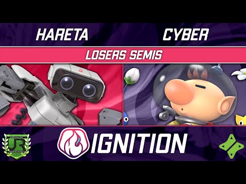 Ignition 255 LOSERS SEMIS - Hareta (ROB) vs Cyber (Olimar)