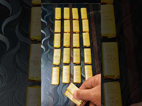 Yummy Chocolate Gold Biscuit Chocolates #shorts