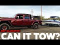 Towing capability of the Jeep Gladiator Mojave