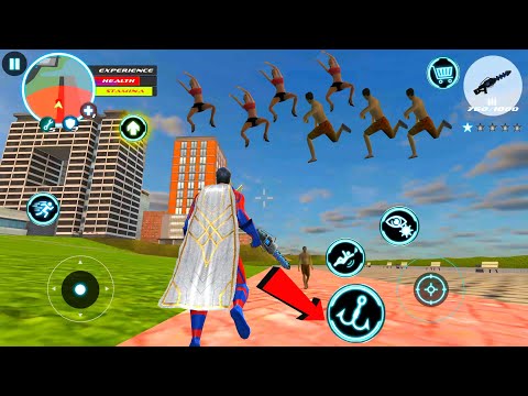 Naxeex Superhero (Unlock Rope Hero Power) | Superhero New Power | 4K Android Gameplay