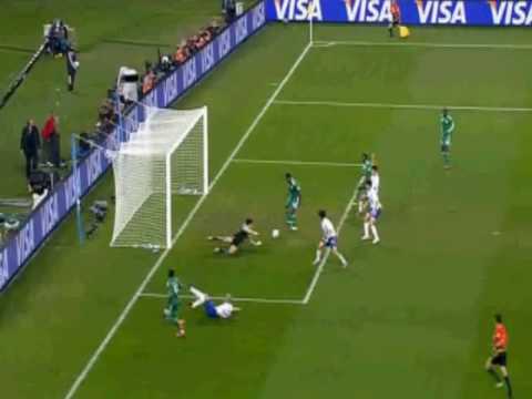 Yakubu Miss In Front Of Goal Nigeria v South Korea HDTV