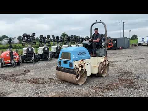 BENFORD TEREX TV1200 DIESEL DOUBLE DRUM ROLLER - Image 2