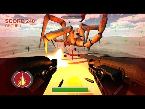Scorpion alien shooter Video