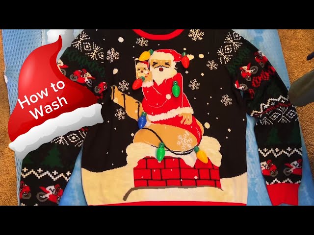 Vídeo relacionado con OFF THE RACK Unisex Led Light Up Ugly Christmas Jumper Sweater for Men & Women Suéter, Shake Off de Temporada, M para Hombre