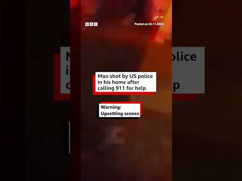 Video | Man who called 911 for help killed by police in his home. #US #Police #BBCNews