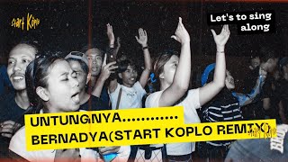 Download lagu BERNADYA - UNTUNGNYA HIDUP HARUS TETAP BERJALAN (START KOPLO REMIX) mp3