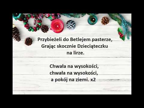 Klawierman - Przybieżeli do Betlejem Pasterze (lyrics)