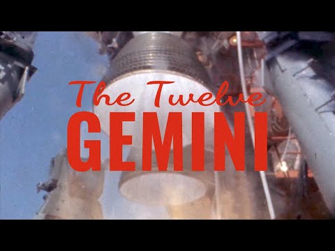 The Twelve Gemini Missions -  HD recreation, NASA 1967 documentary, Gemini Program Flights