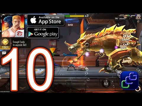 Garena Contra Return Android iOS Walkthrough - Part 10 - Endless Mode, Underwater 8 Stage I-II
