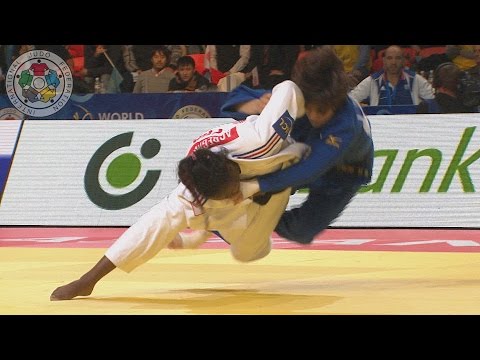 Route to Semi Final -63Kgs TRSTENJAK, Tina (SLO) and AGBEGNENOU, Clarisse (FRA)