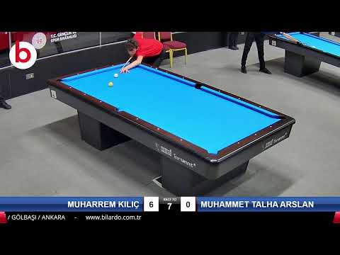 MUHARREM KILIÇ & MUHAMMET TALHA ARSLAN Bilardo Maçı - 