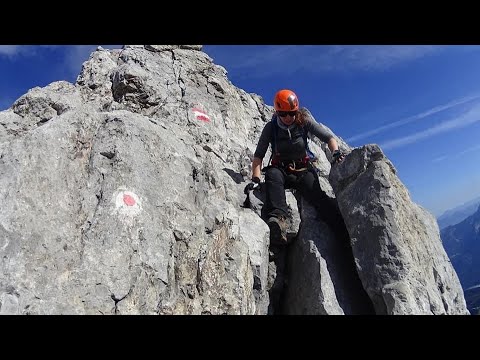 Watzmann Überschreitung als Tagestour ab der Wimbachbrücke Michaela und Karsten am 22.09.2020