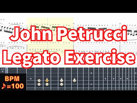 Shortcut to Guitar Legato Mastery: John Petrucci's Left Hand Strengthening Techniques Technical