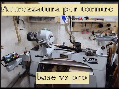 Cosa serve per iniziare a tornire il legno, attrezzatura base vs tornitura avanzata. le differenze.