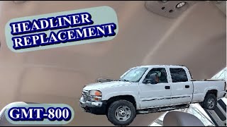 How to Replace Repair your Headliner - Sierra, Silverado, GMT800, or any other car really.