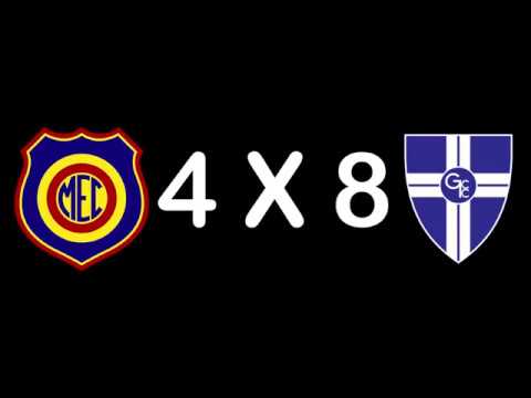 GOLS ESTADUAL SUB 19 - MEC 4 X 8 GRAJAÚ 14/10/2017