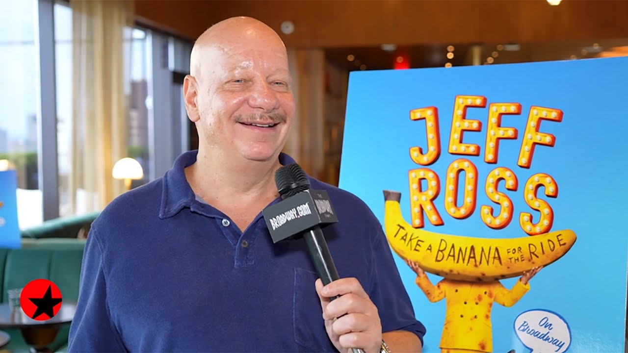 Jeff Ross on Making His Broadway Debut in TAKE A BANANA FOR THE RIDE - YouTube