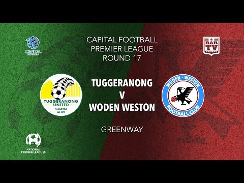 2019 NPL Capital u20s & 1st Grade Round 17 - Tuggeranong United FC v Woden Weston FC