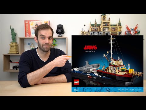 FINALE! Bauen mit Spezi: Lego Ideas 21350 Der weiße Hai / Jaws