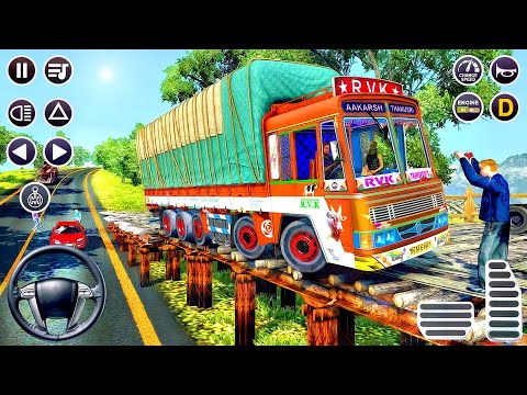 Indian Truck Spooky Stunt Game - Offroad Crago Trucks Driving Sim | Android Gameplay