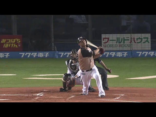 【1回表】ファイターズ・中田 レフトスタンドへ先制の26号2ランホームラン!! 2014/9/25 M-F