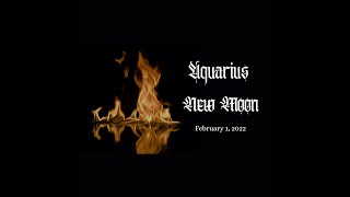 AQUARIUS NEW MOON | Jan 31- Feb 1, 2022 |  Eternal flame, reawakening, purification