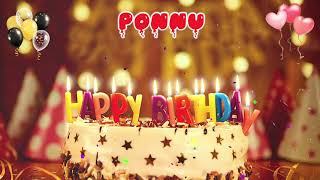 PONNU Happy Birthday Song – Happy Birthday to Yo