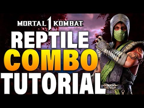 Mortal Kombat 1 Reptile Combos - Mortal Kombat 1 Reptile Combo Tutorial