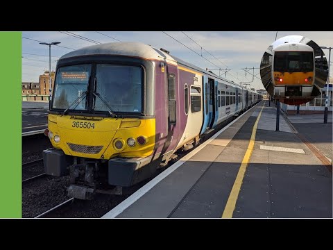 Class 365 departs Finsbury Park