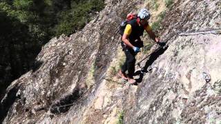 preview picture of video 'Stuibenfall Klettersteig'