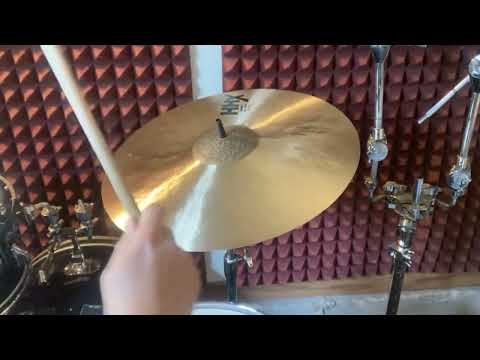 Sabian HHX Complex Thin 18" Crash 1424g w/ video demo of actual cymbal for sale image 2