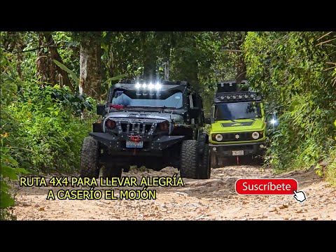 Caravana De La Alegría,Viajando a Caserío Honduritas En La Palma,Chalatenango.CLUB JEEP EL SALVADOR.