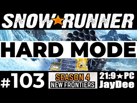 HARD MODE Tag #103 - Orbitalgeschwindigkeit (1) - Urska Fluss (AMUR) ★ SNOWRUNNER Deutsch