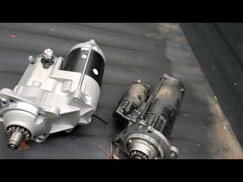 1999 7 3 F250 Starter change