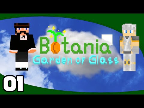 Botania: Garden of Glass - Ep. 1: Grow, Tree! | Minecraft Modded Skyblock Let's Play