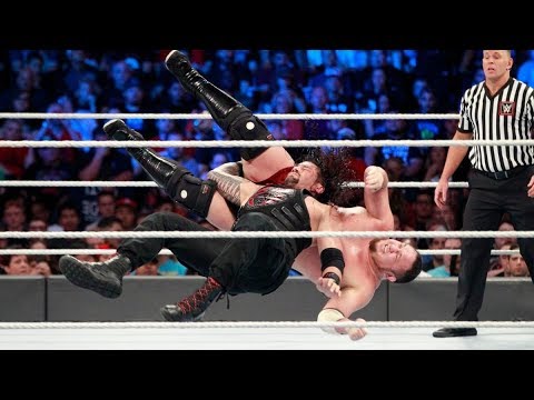 FULL MATCH - Lesnar vs. Reigns vs. Joe vs. Strowman - Universal Title 4-Way Match: SummerSlam 2017