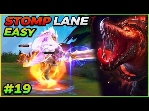 Control And Stomp Garen EASY | Renekton Vs Garen | Commentary #19