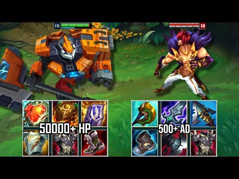 50K HP SION vs SETT SEASON 13 FULL BUILD FIGHTS & Best Pentakills!