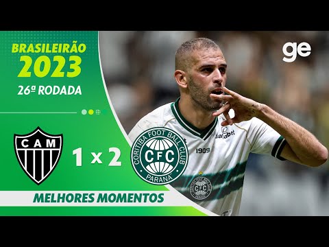 Gols e lances de Atlético Mineiro x Coritiba