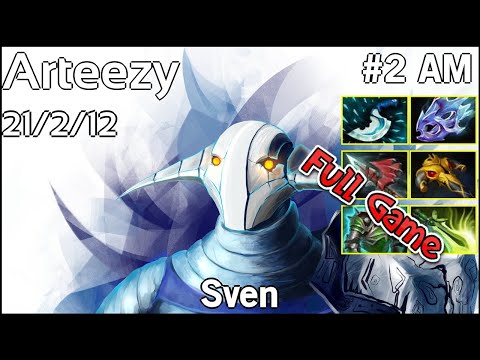Arteezy   Sven - Dota 2 Full Game 7.17