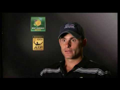 Indian Wells 2009 - Roddick Tuesday Interview